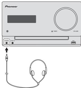 PIONEER X-CM31-J - Usare le cuffie - 1