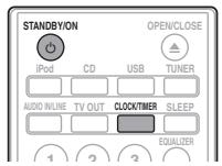 PIONEER X-CM31-J - Setting the clock - 1