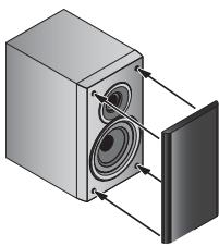 PIONEER X-HM51-S - Démontage et remontage de la grille avant (X-HM51 uniquement) - 1