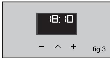 DE DIETRICH DOP1120X - - SETTING THE DISPLAY BRIGHTNESS - 3