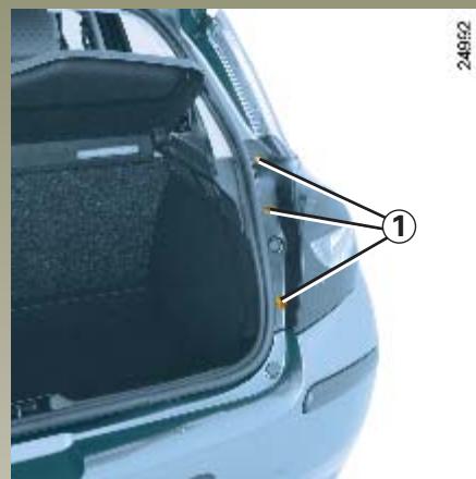 RENAULT CLIO 3 - FEUX ARRIÈRE : remplacement des lampes - 1