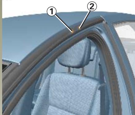 RENAULT CLIO 3 - BARRES DE TOIT - 1