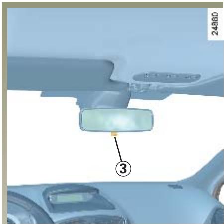 RENAULT CLIO 3 - Rétroviseurs rabattables - 1