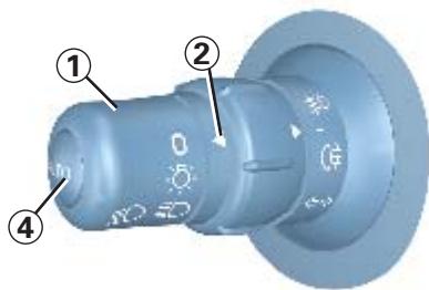 RENAULT CLIO 3 - ÉCLAIRAGES ET SIGNALISATIONS EXTÉRIEURS (suite) - 1