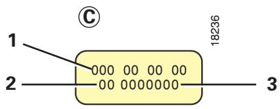 RENAULT CLIO 3 - PLAQUES D'IDENTIFICATION (suite) - 1