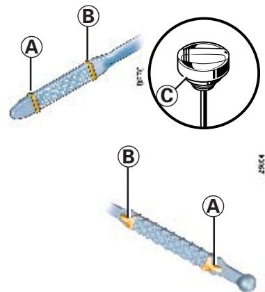 RENAULT CLIO 3 - Lecture du niveau au tableau de bord (suite) - 1