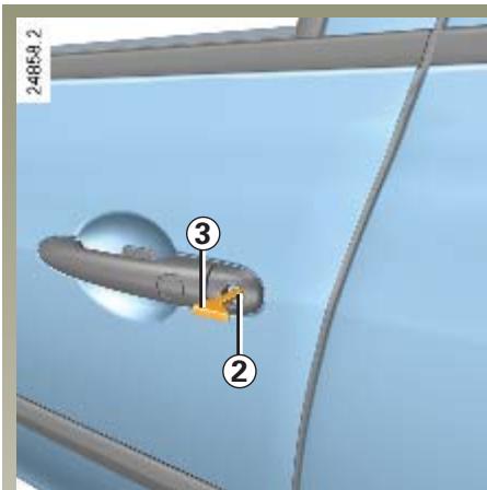 RENAULT CLIO 3 - Verrouillage / déverrouillage de l'extérieur - 2