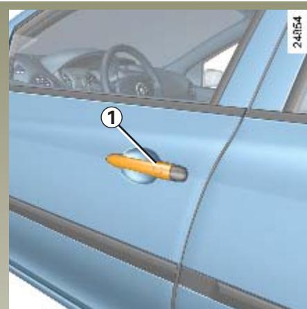 RENAULT CLIO 3 - OUVERTURE ET FERMETURE DES PORTES - 1