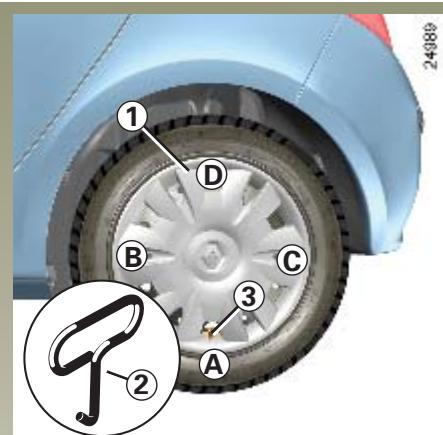 RENAULT CLIO 3 - Cric 8 - 2