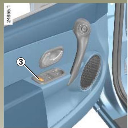 RENAULT CLIO 3 - OUVERTURE ET FERMETURE DES PORTES (suite) - 1