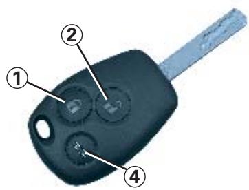 RENAULT CLIO 3 - Déverrouillage des portes - 1