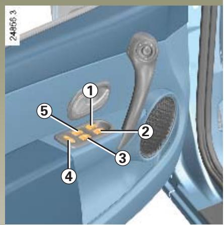 RENAULT CLIO 3 - LEVE-VITRES ÉLECTRIQUES - 1