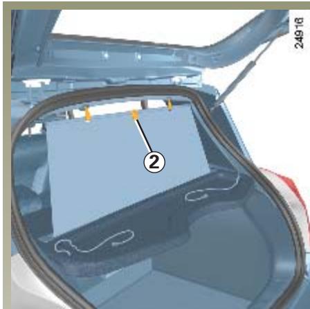 RENAULT CLIO 3 - Tablette arrête - 1