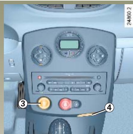 RENAULT CLIO 3 - ARRÊT MOTEUR : vehicule avec carte RENAULT - 1