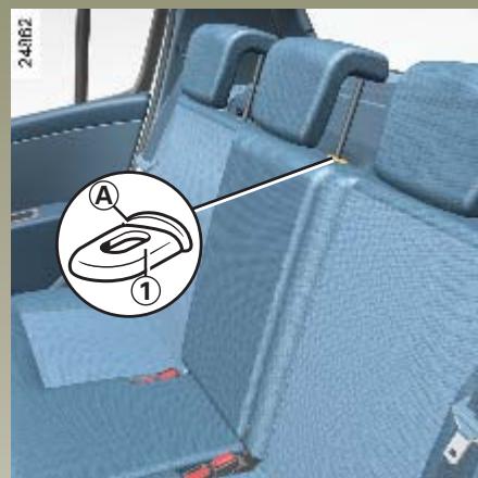 RENAULT CLIO 3 - APPUIS-TÉTE ARRIÈRE - 1