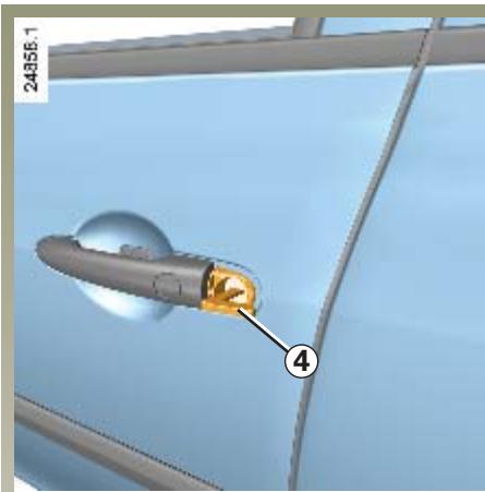 RENAULT CLIO 3 - VERROILLAGE / DEVERROILLAGE DES PORTES (suite) - 2