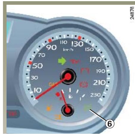 RENAULT CLIO 3 - RÉGULATEUR-LIMITEUR DE VITESSE : fonction régulateur (suite) - 2