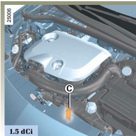 RENAULT CLIO 3 - PLAQUES D'IDENTIFICATION (suite) - 5