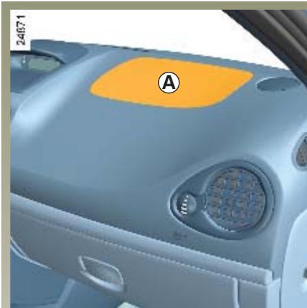 RENAULT CLIO 3 - Airbag conducteur et passager - 2