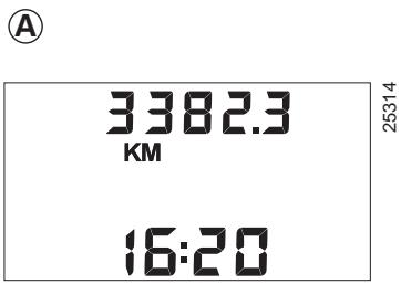 RENAULT CLIO 3 - Indicateur de températextérieure - 1