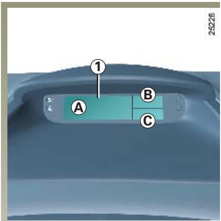 RENAULT CLIO 3 - AFFICHEURS D'INFORMATIONS - 1