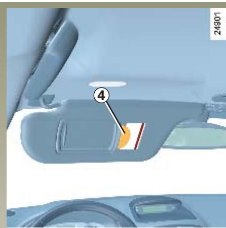 RENAULT CLIO 3 - RANGEMENTS PINCE, POSSIBILITÉ CHANGES / AMENAGEMENTS HABITACLE (suite) - 1