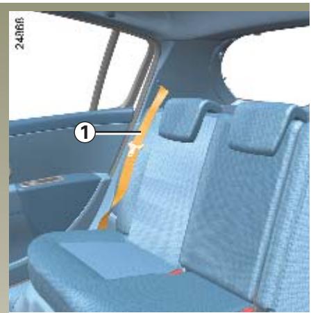 RENAULT CLIO 3 - CEINTURES DE SECURITE (suite) - 1