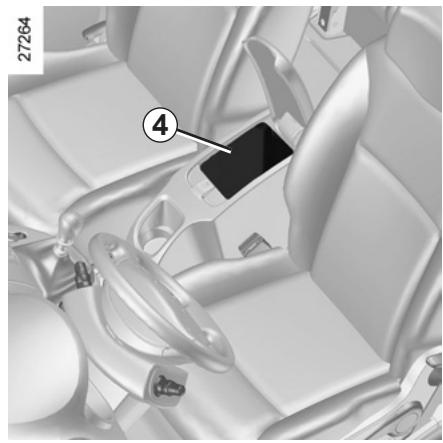 RENAULT KANGOO 2 2012 - Vide-poches de console centrale 4 - 1