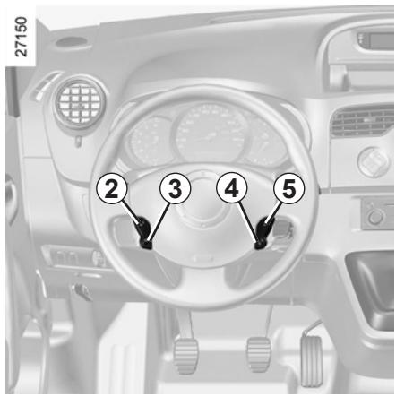 RENAULT KANGOO 2 2012 - RÉGULATEUR-LIMITEUR DE VITESSE : fonction limiteur (3/3) - 1