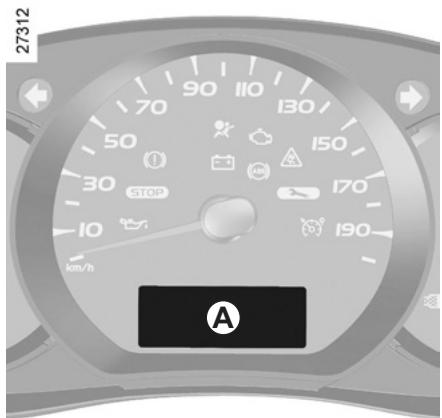 RENAULT KANGOO 2 2012 - ORDINATEUR DE BORD : généralités (1/2) - 1