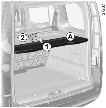 RENAULT KANGOO 2 2012 - CACHE-BAGAGES - 1