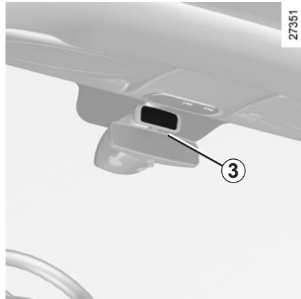 RENAULT KANGOO 2 2012 - Miroir de courtoisie 2 (côté passager) - 2