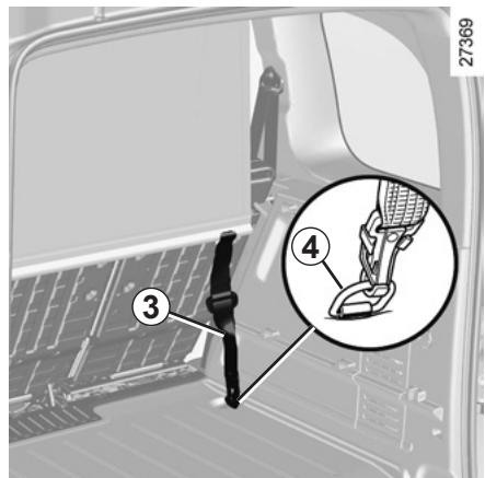RENAULT KANGOO 2 2012 - Mise en place du filet 2 - 1