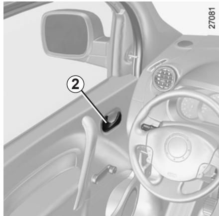 RENAULT KANGOO 2 2012 - Ouverture de l'intérieur - 1