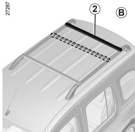 RENAULT KANGOO 2 2012 - Mise en place du filet 2 - 4