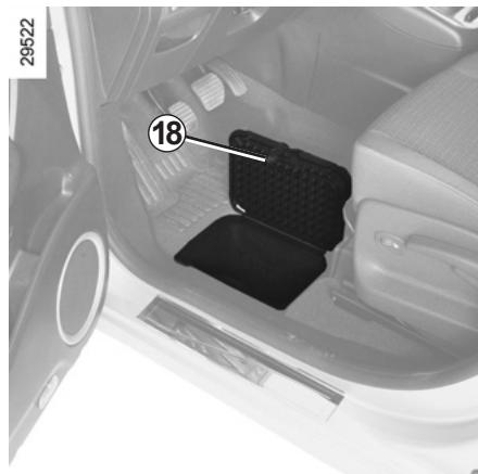 RENAULT SCENIC 3 - Tiroir de rangement 17 sous sièges avant et arrêté - 2