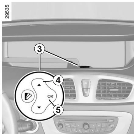 RENAULT SCENIC 3 - HEURE ET TEMPERATURE EXTÉRIÉTURE - 2