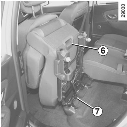 RENAULT SCENIC 3 - FONCTIONNALITE DES SIÉGES ARRIÈRE (2/2) - 1