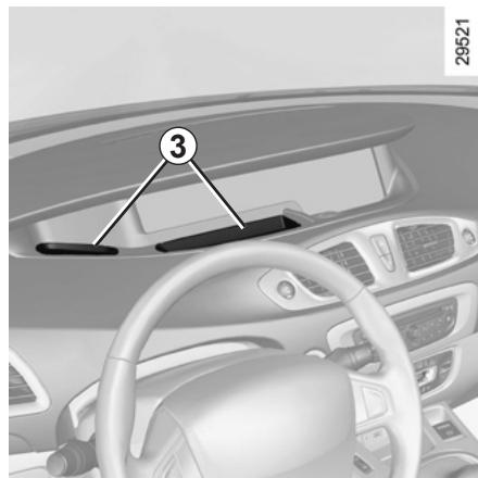 RENAULT SCENIC 3 - Vide-poches de portes 1 - 2