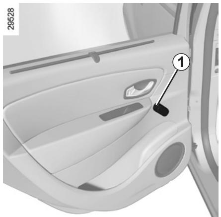 RENAULT SCENIC 3 - LEVE-VITRES MANUELS/ÉCLAIRAGE INTÉRIEUR (1/2) - 1
