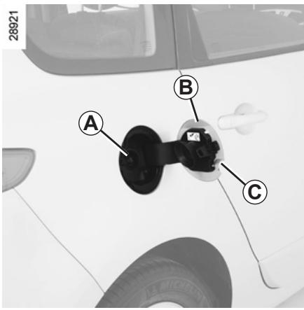 RENAULT SCENIC 3 - Essuie/lave lunette arrête - 2