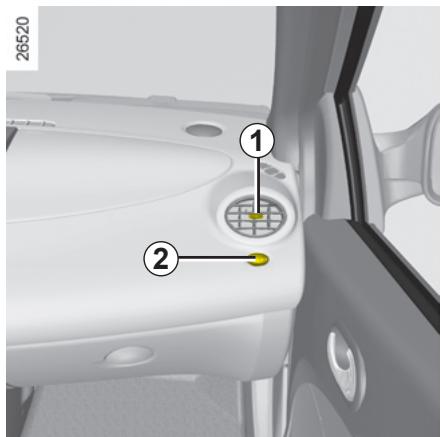 RENAULT TWINGO 2 2007 - AÉRATEURS (suite) - 1