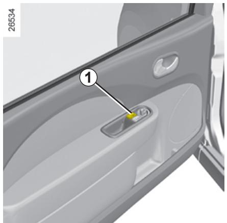 RENAULT TWINGO 2 2007 - LEVE-VITRE ÉLECTRIQUE IMPULSIONNEL - 1