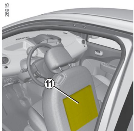RENAULT TWINGO 2 2007 - RANGEMENTS/AMÉNAGEMENTS DE L'HABITACLE (suite) - 1