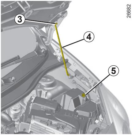 RENAULT TWINGO 2 2007 - CAPOT MOTEUR (suite) - 1