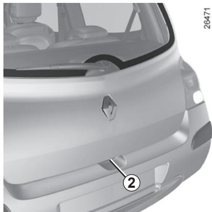 RENAULT TWINGO 2 2007 - Pour ouvrir - 1