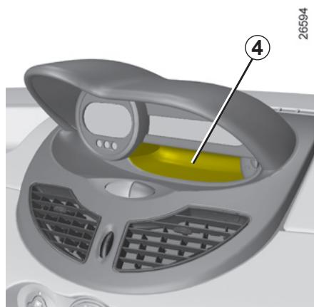RENAULT TWINGO 2 2007 - RANGEMENTS/AMÉNAGEMENTS DE L'HABITACLE - 3