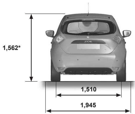 RENAULT ZOE ZE - MASSES (en kg) - 3