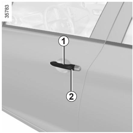 RENAULT ZOE ZE - OUVERTURE ET FERMETURE DES PORTES (1/2) - 1