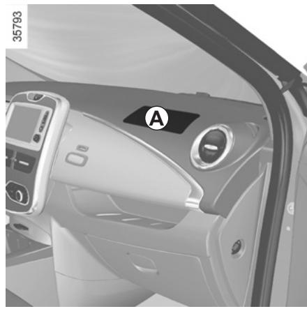 RENAULT ZOE ZE - Airbag conducteur et passager - 2